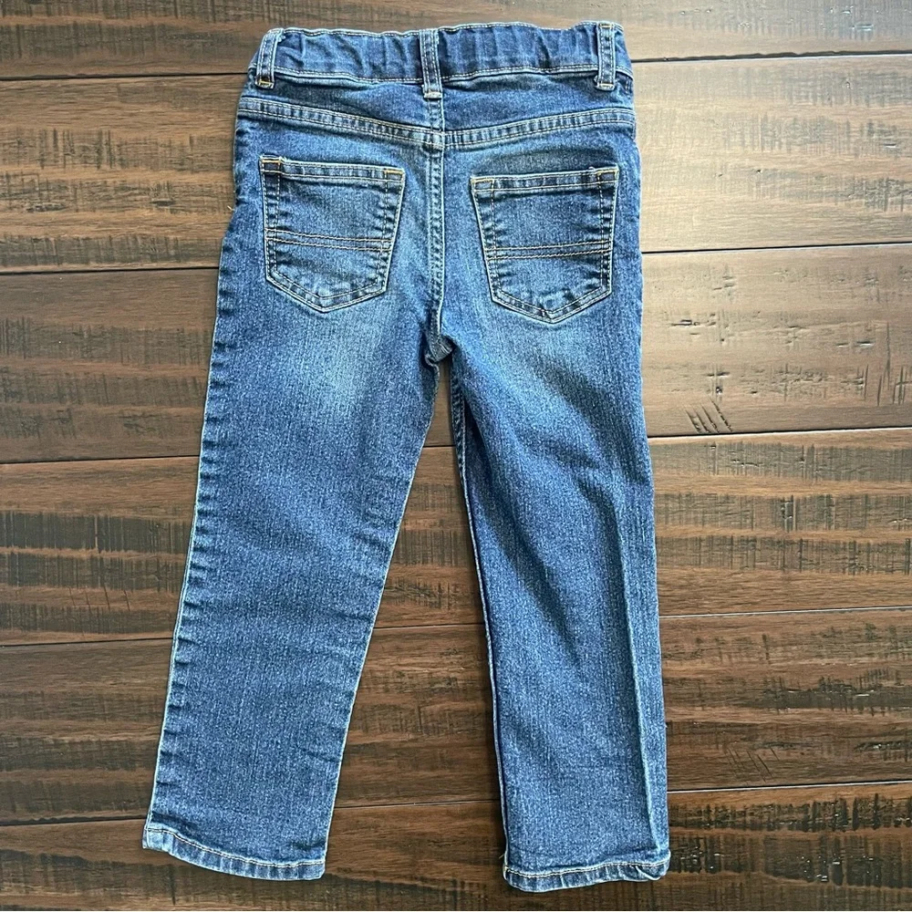 OshKosh Boys Classic Fit Medium Wash Straight Leg Jeans